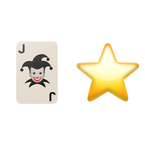 🃏⭐ Emoji Domain iOS rendering